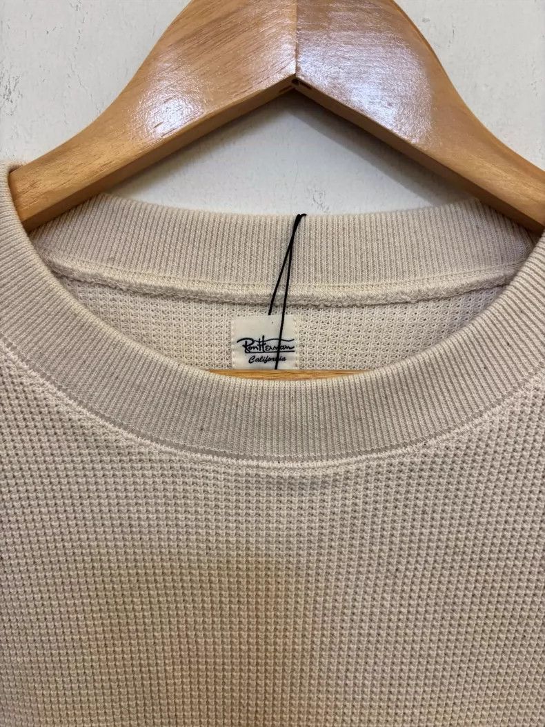 Ron Herman High-Quality Waffle Long Sleeve Tee Size US L / EU 52-54 / 3 - 2 Thumbnail