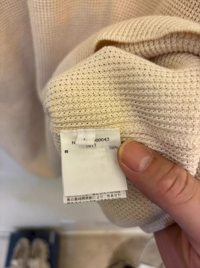 Ron Herman High-Quality Waffle Long Sleeve Tee Size US L / EU 52-54 / 3 - 7 Thumbnail
