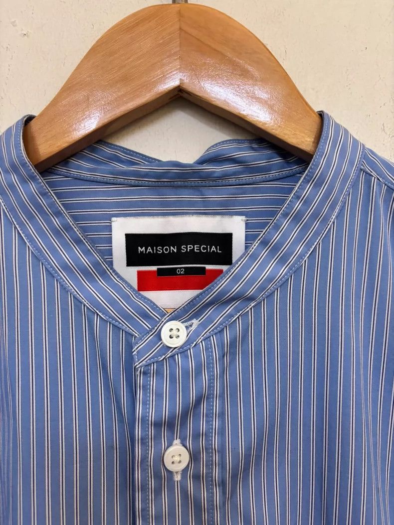 Thom Browne Maison Special Striped Loose Fit Shirt Size US L / EU 52-54 / 3 - 2 Thumbnail