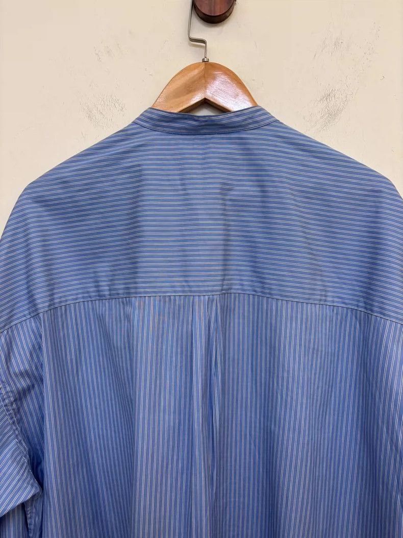 Thom Browne Maison Special Striped Loose Fit Shirt Size US L / EU 52-54 / 3 - 8 Thumbnail