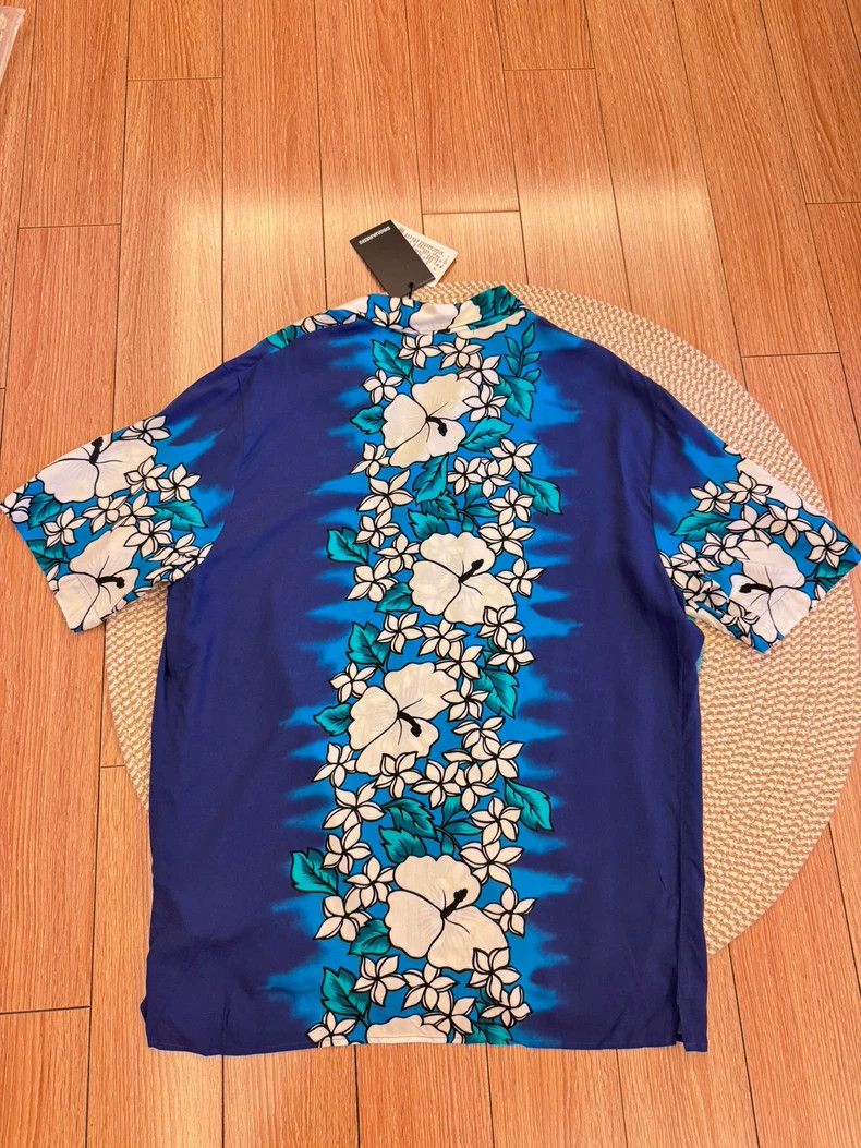 Dsquared2 Dsquared2 Floral Hawaiian Short Sleeve Shirt Size US L / EU 52-54 / 3 - 2 Thumbnail