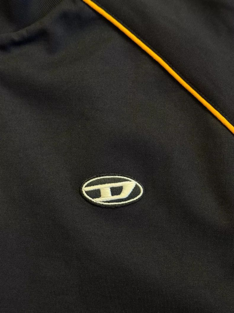 Diesel Diesel Zip-Up Jacket with Logo and Stripes Size US L / EU 52-54 / 3 - 3 Thumbnail