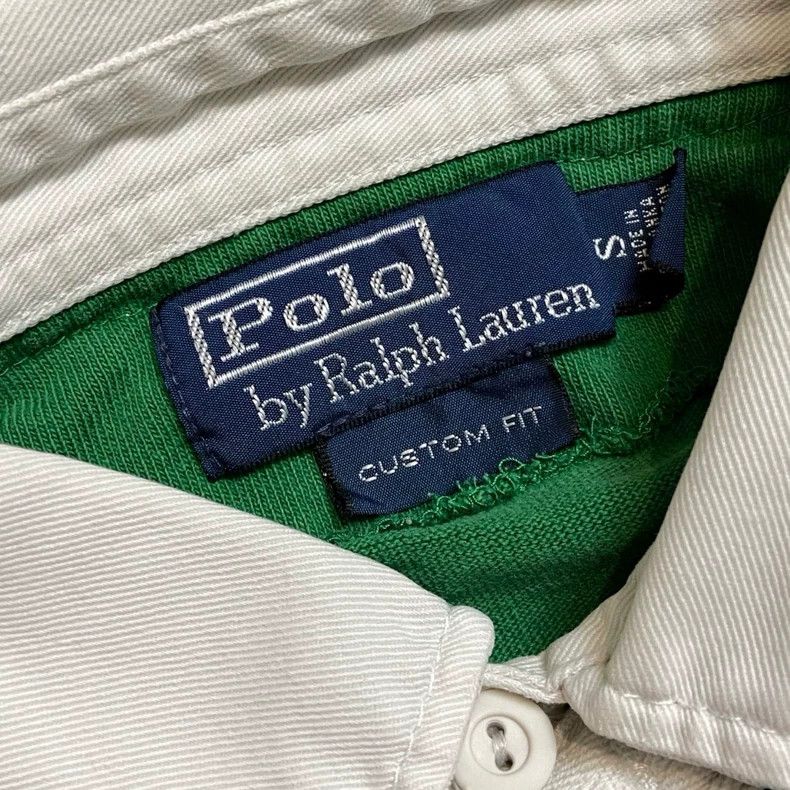 RRL Ralph Lauren Ralph Lauren Long Sleeve Striped Polo Shirt Size US S / EU 44-46 / 1 - 4 Thumbnail