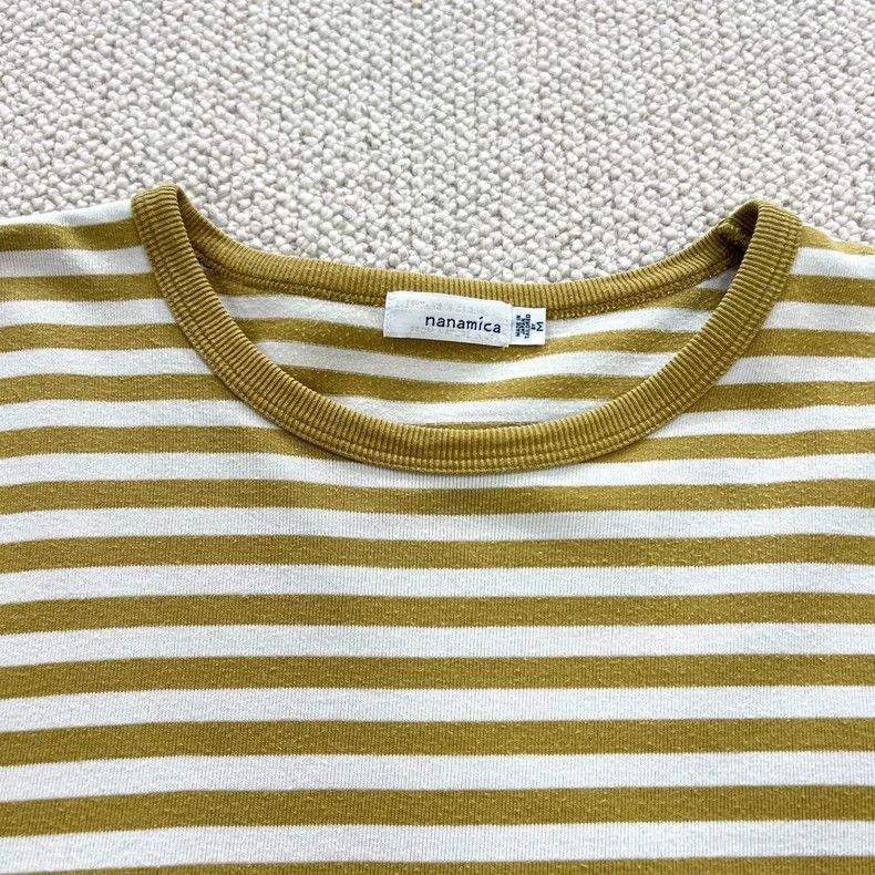 Visvim Nanamica Striped Short Sleeve T-Shirt Size US M / EU 48-50 / 2 - 5 Thumbnail
