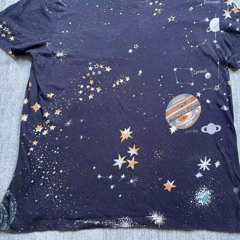 Valentino VALENTINO Star Print Short Sleeve Tee Size US S / EU 44-46 / 1 - 4 Thumbnail