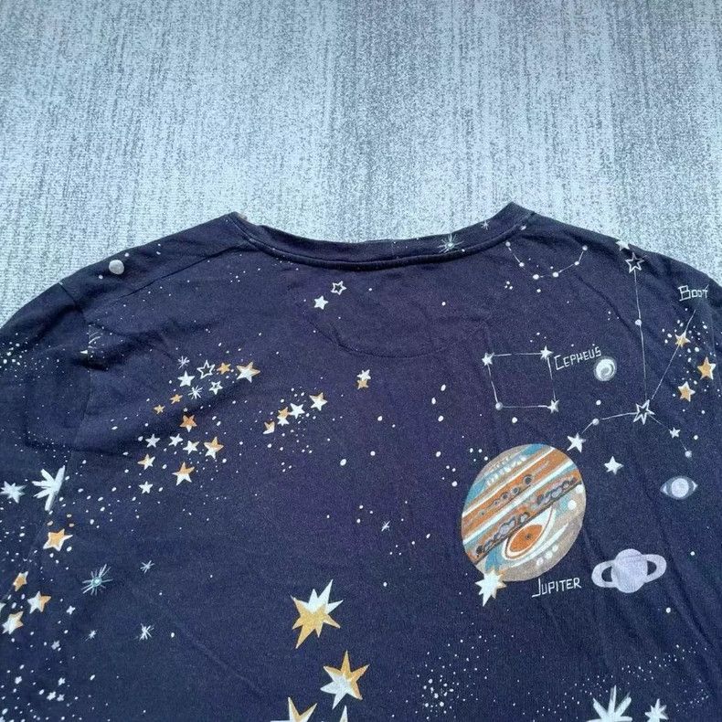 Valentino VALENTINO Star Print Short Sleeve Tee Size US S / EU 44-46 / 1 - 5 Thumbnail
