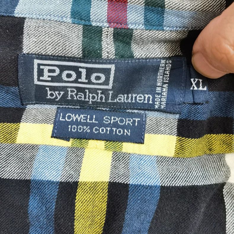 RRL Ralph Lauren Vintage Ralph Lauren Plaid Button-Up Shirt Size US XL / EU 56 / 4 - 5 Thumbnail