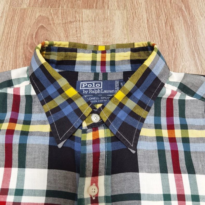 RRL Ralph Lauren Vintage Ralph Lauren Plaid Button-Up Shirt Size US XL / EU 56 / 4 - 4 Thumbnail