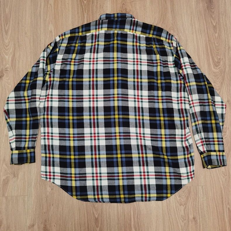 RRL Ralph Lauren Vintage Ralph Lauren Plaid Button-Up Shirt Size US XL / EU 56 / 4 - 2 Thumbnail