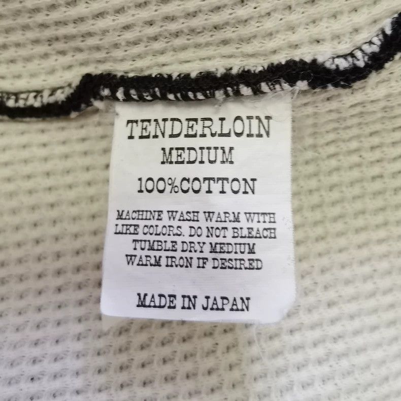 Wtaps TENDERLOIN Hooded Sweatshirt With Waffle Lining Size US M / EU 48-50 / 2 - 6 Thumbnail