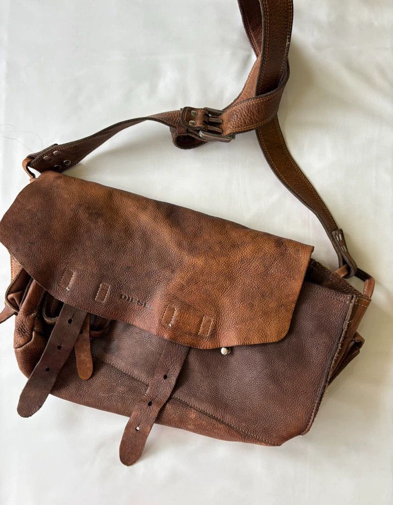 Diesel Diesel Vintage Style Crossbody Bag Size ONE SIZE - 8 Thumbnail