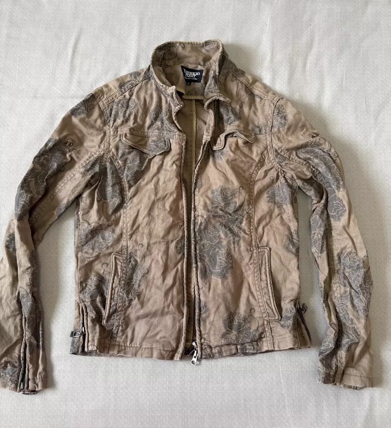 Yohji Yamamoto Vintage Tornado Mart Floral Jacket Outerwear Size US M / EU 48-50 / 2 - 2 Thumbnail