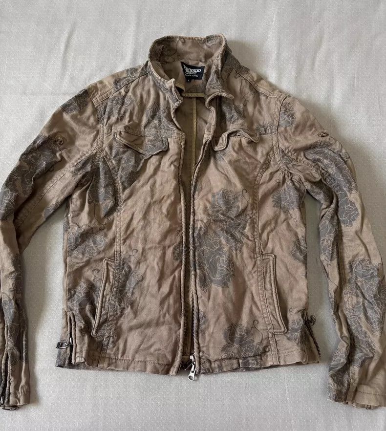 Yohji Yamamoto Vintage Tornado Mart Floral Jacket Outerwear Size US M / EU 48-50 / 2 - 8 Thumbnail