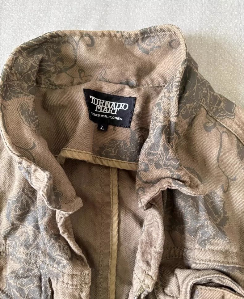 Yohji Yamamoto Vintage Tornado Mart Floral Jacket Outerwear Size US M / EU 48-50 / 2 - 4 Thumbnail
