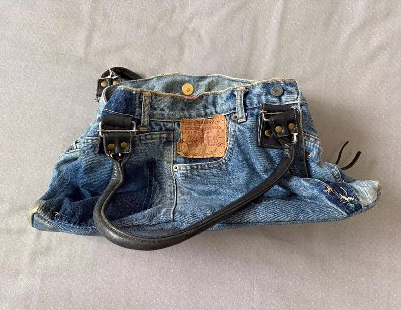 Levi's Levi's Jungle Cat Denim Bag Design Size ONE SIZE - 5 Thumbnail