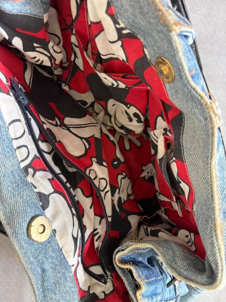 Levi's Levi's Jungle Cat Denim Bag Design Size ONE SIZE - 4 Thumbnail