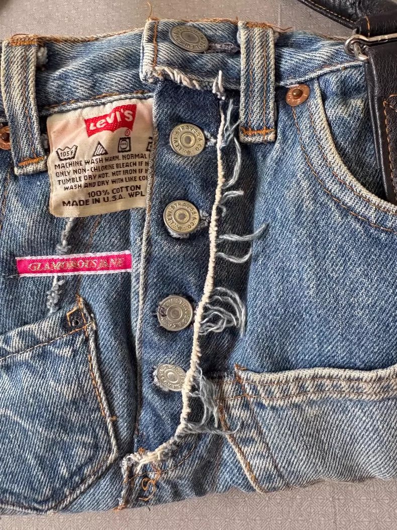 Levi's Levi's Jungle Cat Denim Bag Design Size ONE SIZE - 3 Thumbnail