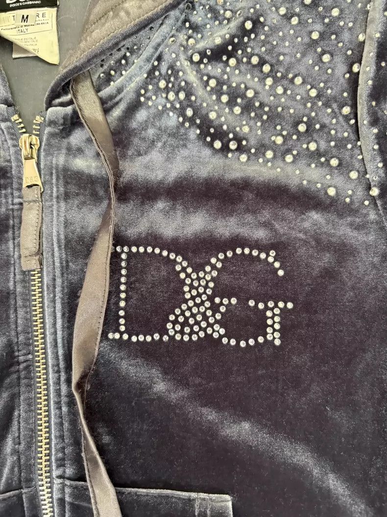 Dolce & Gabbana Dolce&Gabbana Vintage Velvet Hoodie Jacket Size US M / EU 48-50 / 2 - 3 Thumbnail
