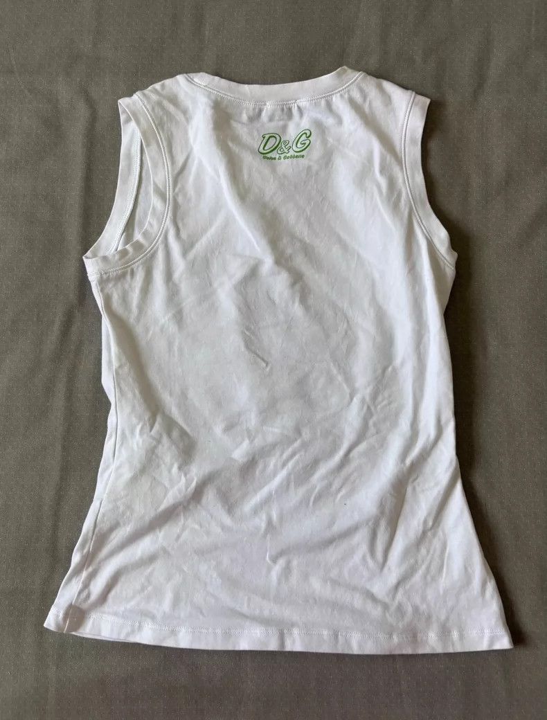 Dolce & Gabbana Dolce&Gabbana Vintage Graphic Sleeveless T-Shirt Size US S / EU 44-46 / 1 - 5 Thumbnail
