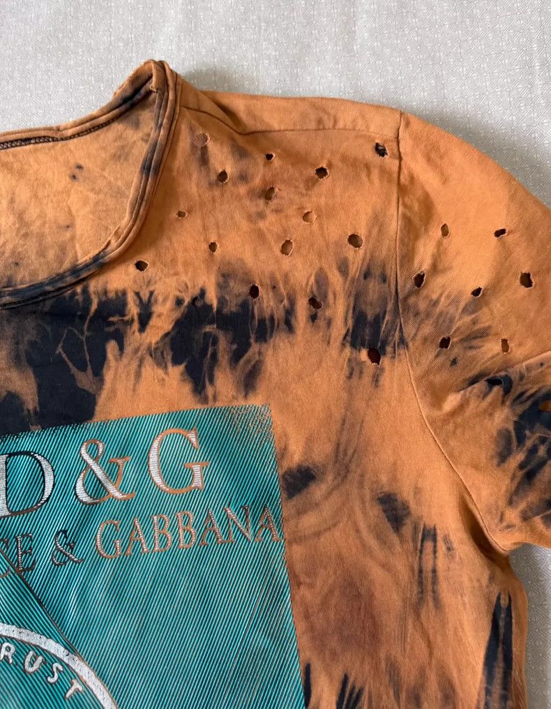 Dolce & Gabbana Vintage D&G Tie-Dye Short Sleeve T-shirt Size US M / EU 48-50 / 2 - 6 Thumbnail