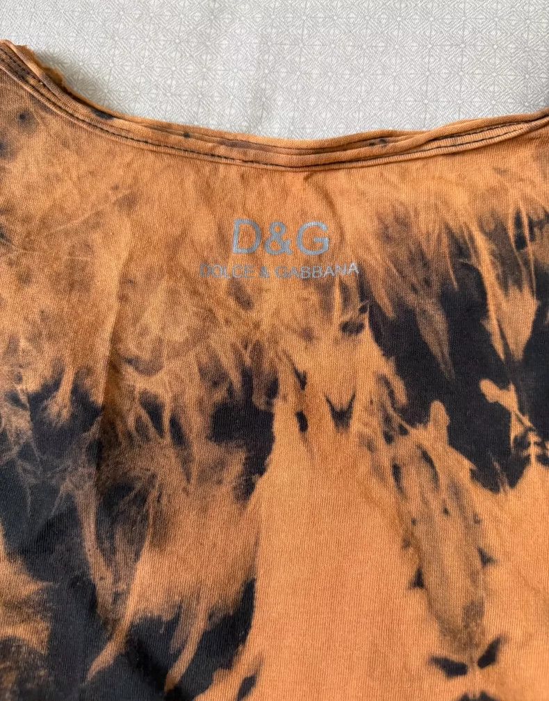 Dolce & Gabbana Vintage D&G Tie-Dye Short Sleeve T-shirt Size US M / EU 48-50 / 2 - 9 Thumbnail