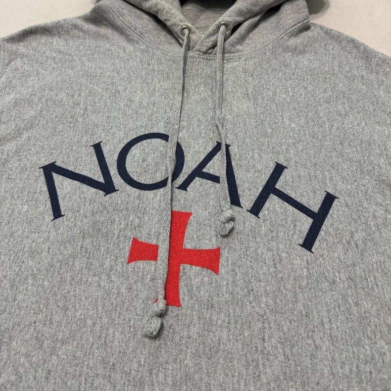 Wtaps NOAH Core Logo Hoodie Heather Grey Size US XL / EU 56 / 4 - 3 Thumbnail