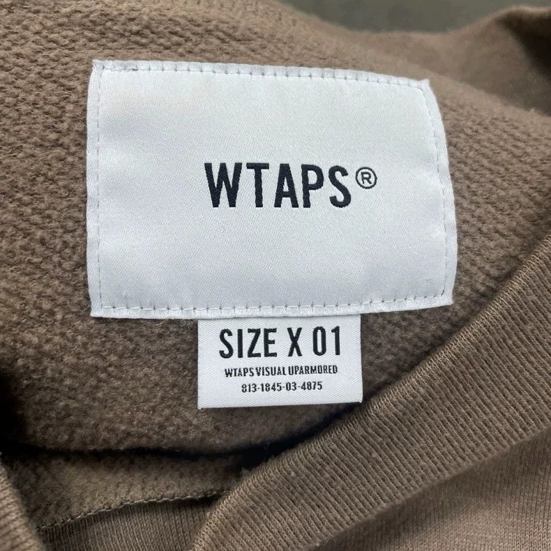 Wtaps WTAPS College Logo Long Sleeve Sweatshirt Size US L / EU 52-54 / 3 - 5 Thumbnail