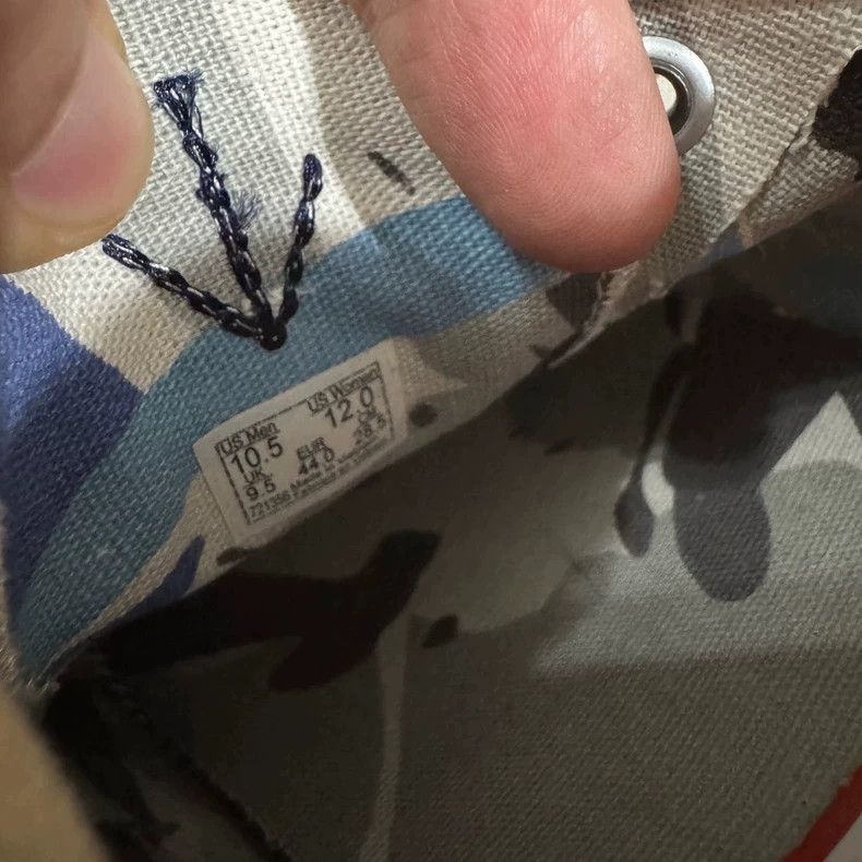 Wtaps Nigel Cabourn Vans Collaboration Canvas Shoes Size US 10 / EU 43 - 7 Thumbnail