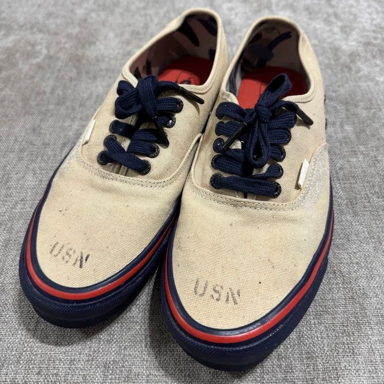Wtaps Nigel Cabourn Vans Collaboration Canvas Shoes Size US 10 / EU 43 - 2 Thumbnail