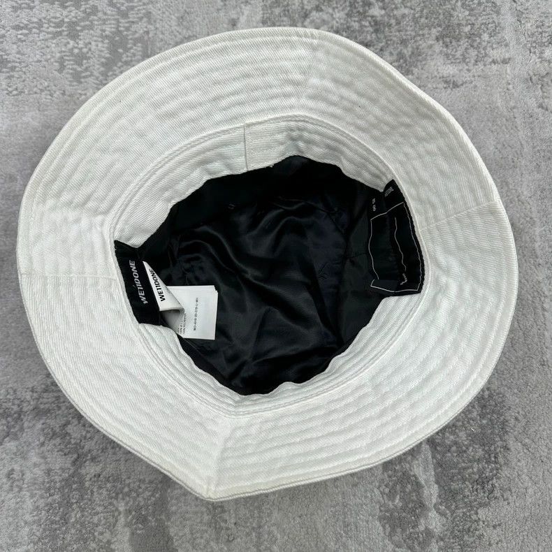 Wtaps We11done Logo Print Bucket Hat Size ONE SIZE - 4 Thumbnail