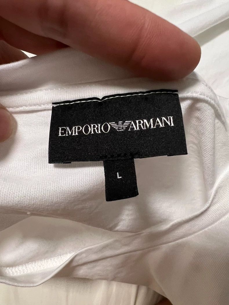 Emporio Armani Emporio Armani Men's Casual Short Sleeve T-Shirt Size US L / EU 52-54 / 3 - 3 Thumbnail
