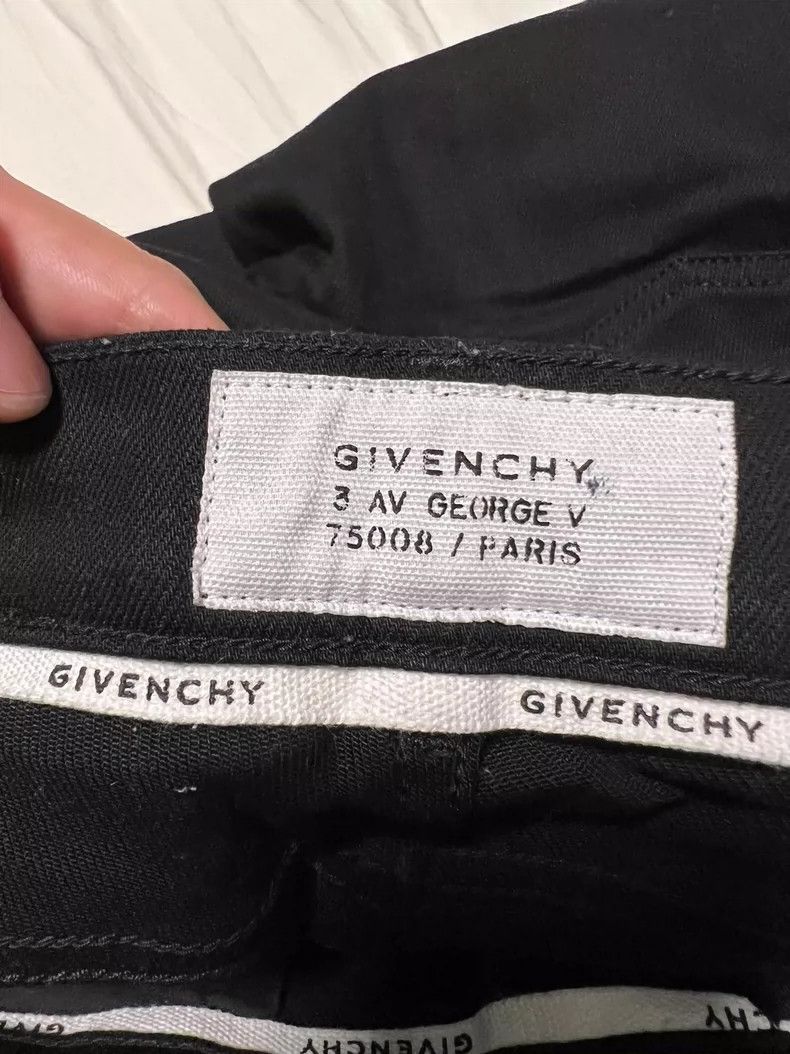 Givenchy Givenchy Men's Logo Stripe Casual Pants Size US 30 / EU 46 - 7 Thumbnail