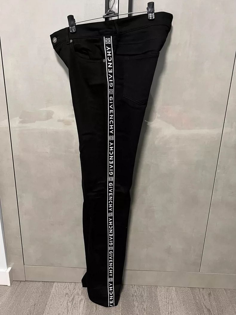 Givenchy Givenchy Men's Logo Stripe Casual Pants Size US 30 / EU 46 - 3 Thumbnail