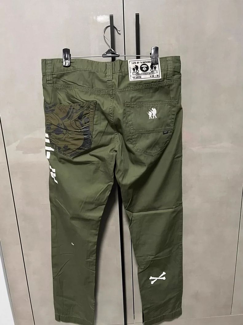 Aape AAPE Men's Casual Straight Pants in Size S Size US 32 / EU 48 - 2 Thumbnail