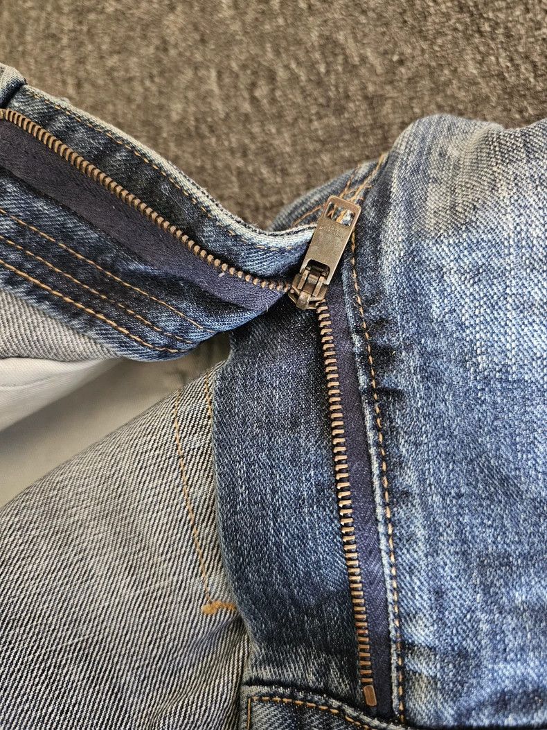 Saint Laurent Paris Saint Laurent Distressed Denim Pants Size 28 Size US 28 / EU 44 - 5 Thumbnail