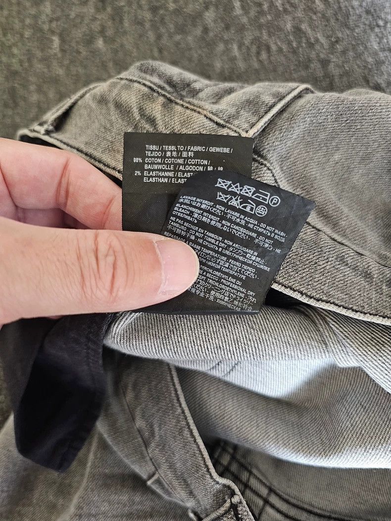 Saint Laurent Paris Saint Laurent Gray D02 Denim Pants Size US 30 / EU 46 - 7 Thumbnail