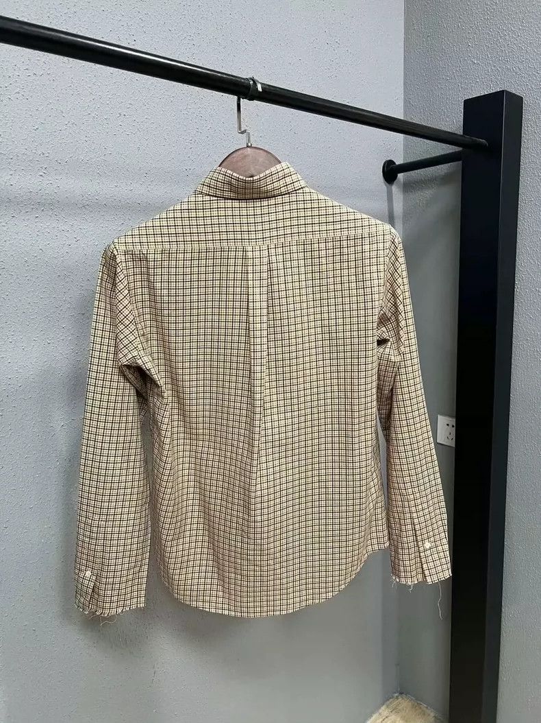 Miu Miu Miumiu Checked Long Sleeve Shirt Size S / US 4 / IT 40 - 2 Thumbnail