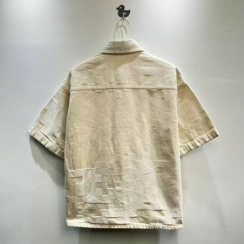 Louis Vuitton Louis Vuitton Logo Short Sleeve Denim Shirt Size US XS / EU 42 / 0 - 2 Thumbnail