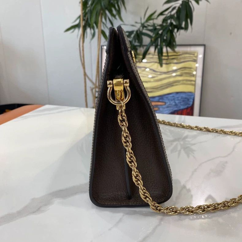 Gucci Gucci Ophidia GG Large Chain Wallet Bag Size ONE SIZE - 4 Thumbnail