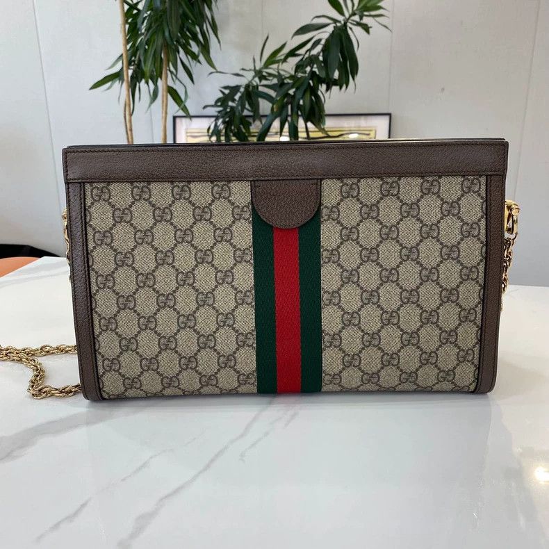 Gucci Gucci Ophidia GG Large Chain Wallet Bag Size ONE SIZE - 2 Thumbnail
