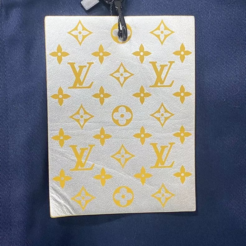 Louis Vuitton Navy Blue Louis Vuitton Shorts Size US 42 / EU 58 - 5 Thumbnail