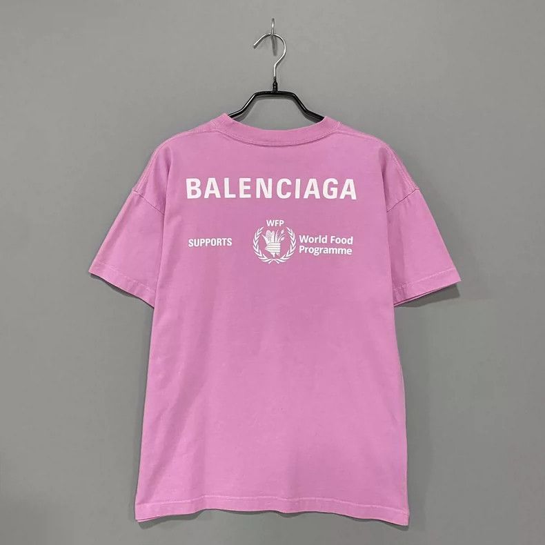 Balenciaga Balenciaga Pink Short Sleeve T-Shirt Size US XS / EU 42 / 0 - 3 Thumbnail