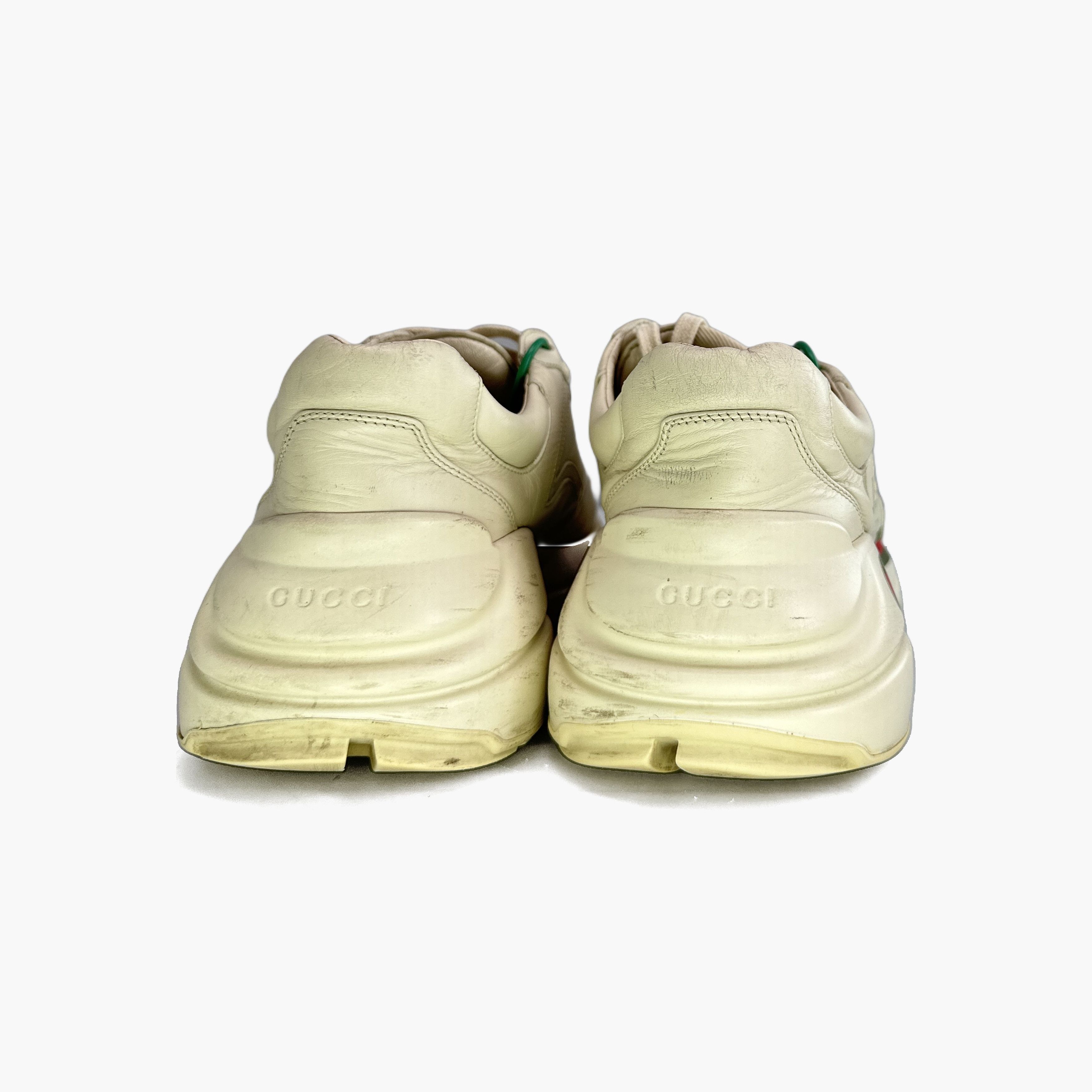 Gucci Gucci Rhyton Logo Low-Top Sneakers for Men Size US 9 / EU 42 - 8 Thumbnail