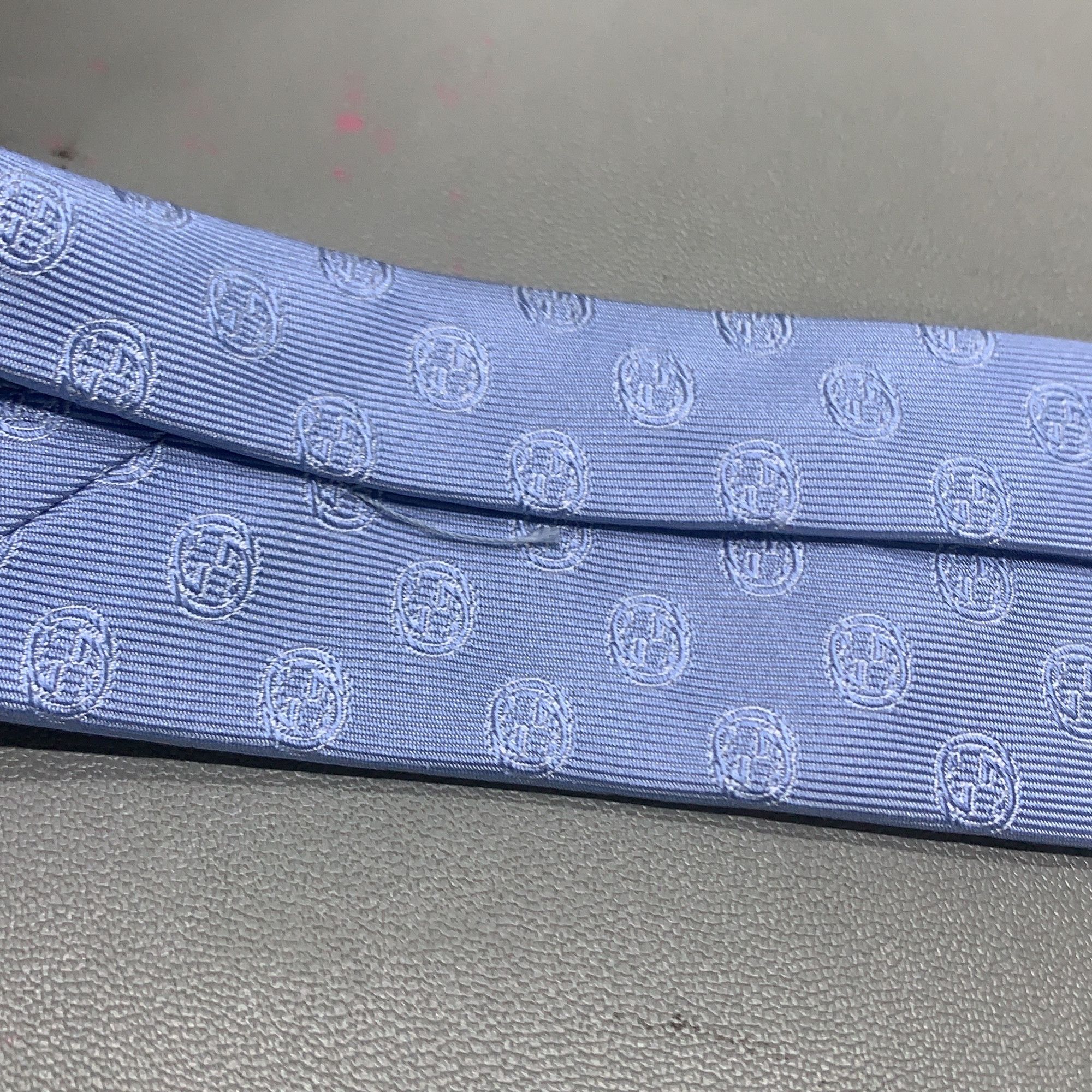 Gucci GUCCI Silk Tie in Light Blue Color Size ONE SIZE - 4 Thumbnail