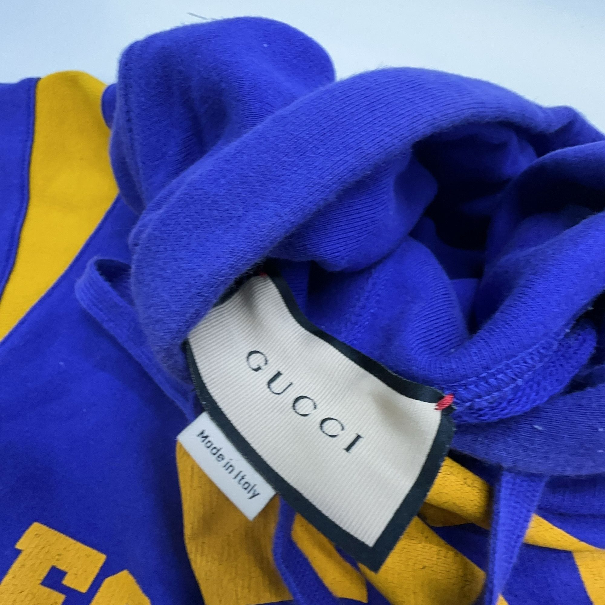 Gucci Gucci SS21 Letter Print Hoodie for Men Size US XS / EU 42 / 0 - 7 Thumbnail