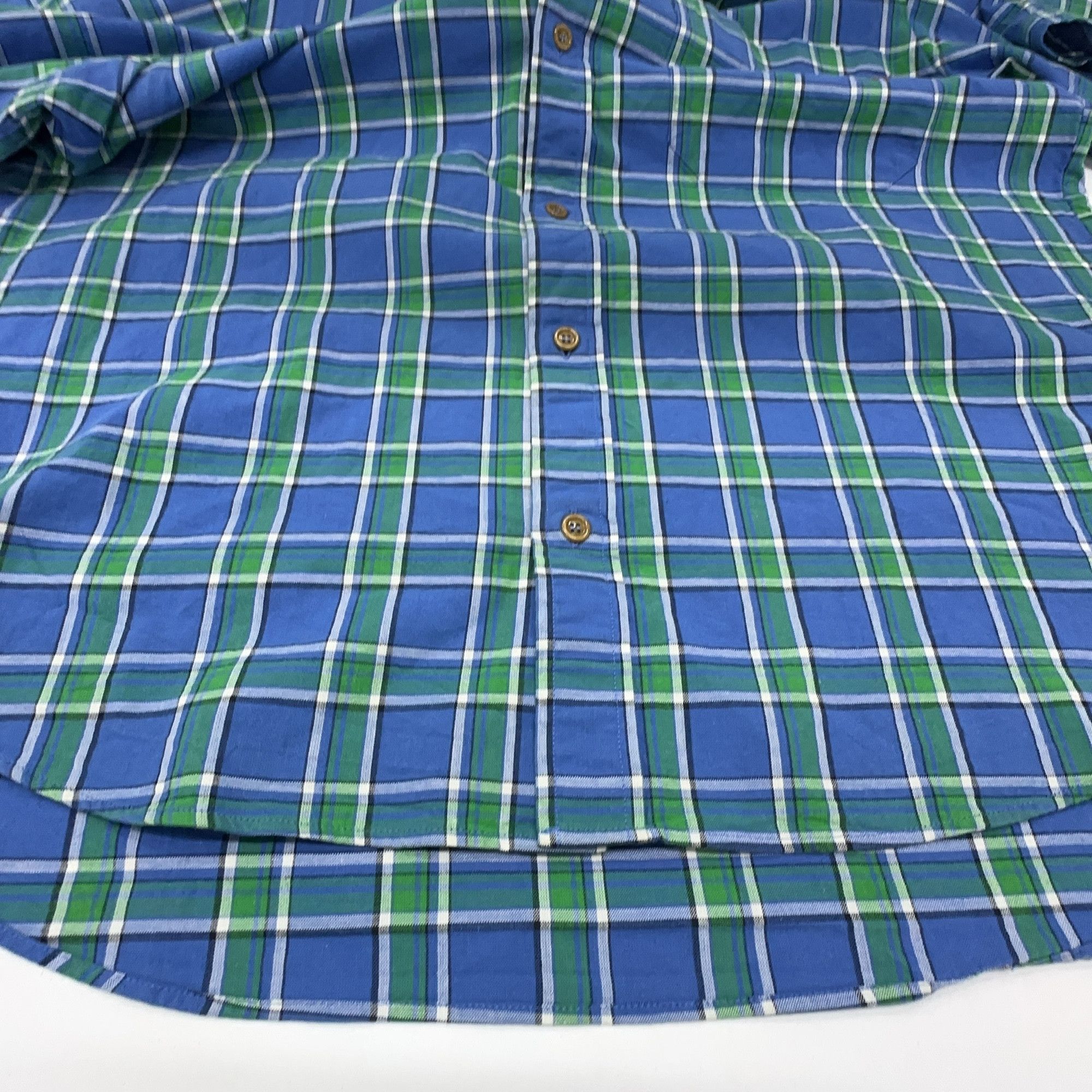 Gucci Gucci Green Plaid Cotton Shirt for Men Size US M / EU 48-50 / 2 - 2 Thumbnail