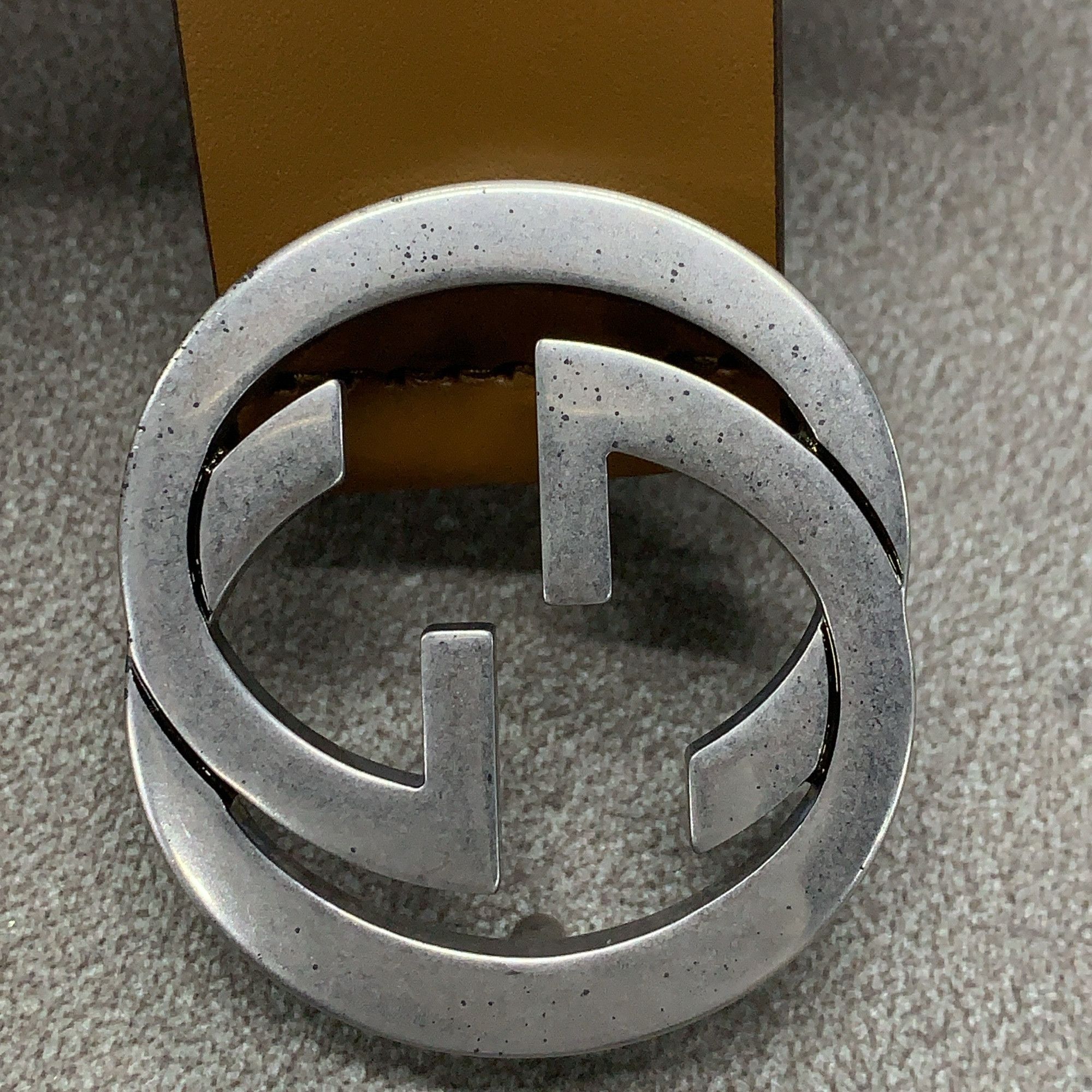 Gucci GUCCI Double G Logo Smooth Buckle Belt Size ONE SIZE - 8 Thumbnail