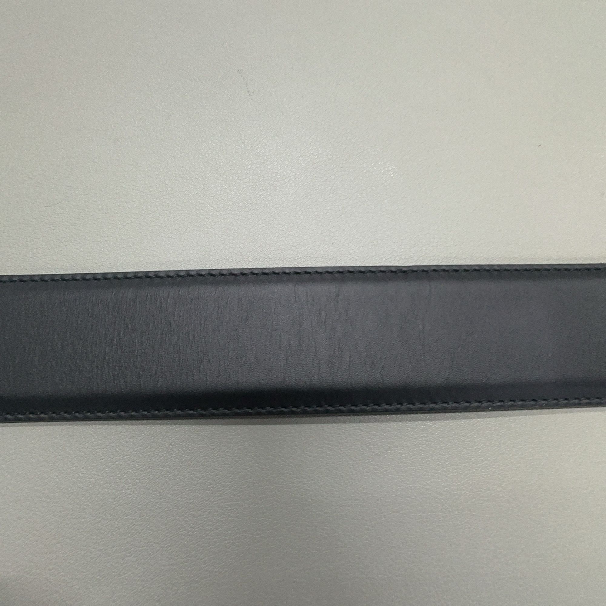 Gucci Gucci Gold G Buckle Leather Belt Size ONE SIZE - 6 Thumbnail