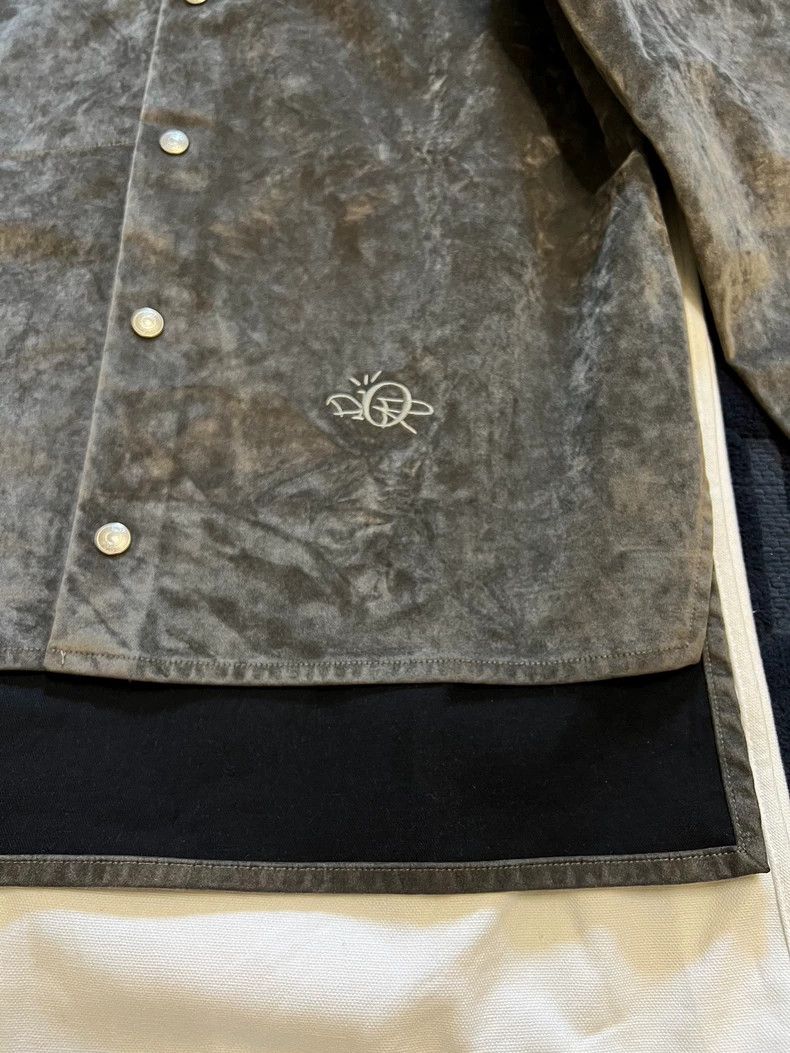 Dior Dior Gray Suede Shirt Jacket with Tags Size US L / EU 52-54 / 3 - 3 Thumbnail