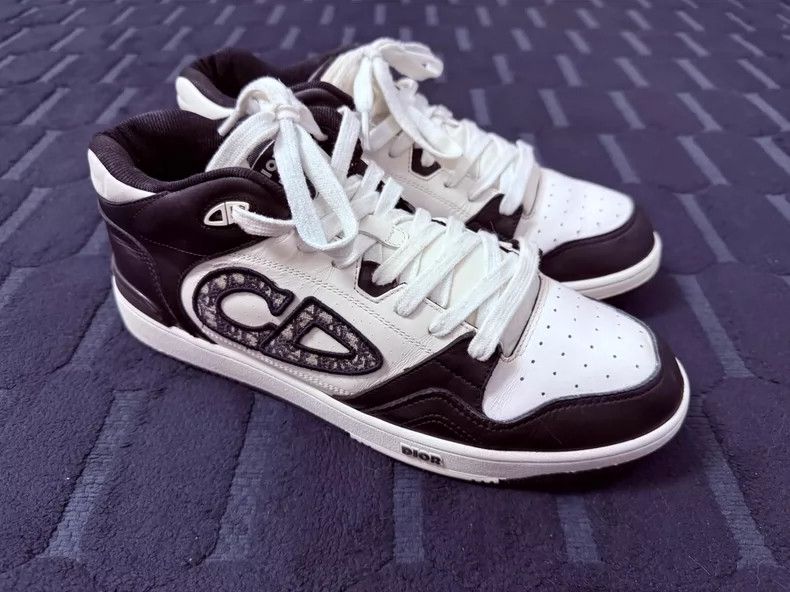 Dior Dior B57 Black and White Sneakers Size US 10.5 / EU 43-44 - 2 Thumbnail